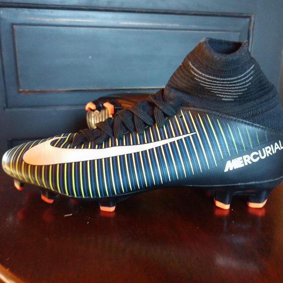 blue mercurial soccer cleats